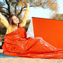Saco de dormir de supervivencia de emergencia Manta de emergencia térmica impermeable ligera Saco Bivy con bolsa de cordón portátil