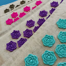 74*44cm Nature Linen Coconut Palm Massage Yoga Mat Sport Pillow Mat with Bag Lotus Spike Acupressure Mat Cushion Accupresure Mat