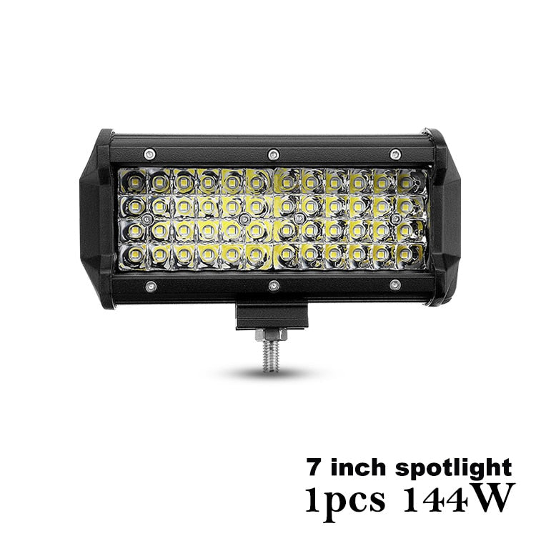 NLpear 12V 24V LED Bar Offroad Spot Flood Combo LED Light Bar/Work Light for Truck Car SUV 4WD 4x4 Boat ATV Barra LED Headlights