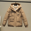 Frauen Winter Daunen Gefütterte Jacke Frauen Mit Kapuze Parkas Mantel 2022 Winter Neue Dicke Warme Baumwolle Mantel Winterjacke Weibliche Outwear