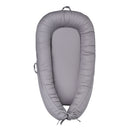 80x50cm Baby Nest Bed Portable Crib Travel Bed Solid Cotton Newborn Baby Crib Infant Bedding