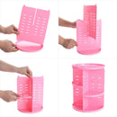 Caja organizadora de maquillaje giratoria de 360 ​​grados ALLSOME, soporte para brochas, caja organizadora de joyas, caja de almacenamiento de cosméticos para maquillaje y joyería