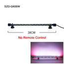 Luz de acuario RGB, lámpara de buceo con control remoto de 18-57cm, lámpara colorida de 90-260v para plantas, pecera, uso anfibio esencial