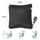 Almohadas de masaje de apoyo lumbar inflables portátiles Tcare - Diseño ortopédico para aliviar el dolor de espalda - Almohada de apoyo lumbar unisex