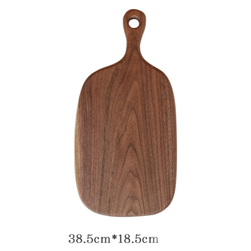 Black Walnut Wood Kitchen  Cutting Board Solid Wood Rootstock Lacquerless Fruit Chopping board Kitchen wooden cutting board