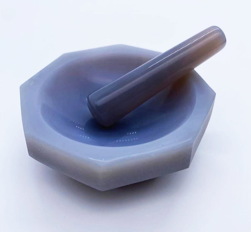 30mm 50mm 70mm 100mm 120mm All size High Quality Natural Agate Mortar and Pestle Set for Laboratory research Grinding