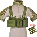 CS Match Wargame TCM Chest Rig Airsoft Chaleco táctico Paquete militar Revista Bolsa Funda Sistema Molle Cintura Hombres Nylon