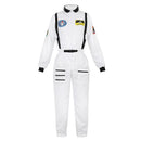 Astronauten-Kostüm Herren Halloween-Kostüm für Damen Raumanzug Erwachsene Overall Astronauten-Kostüm Rollenspiel