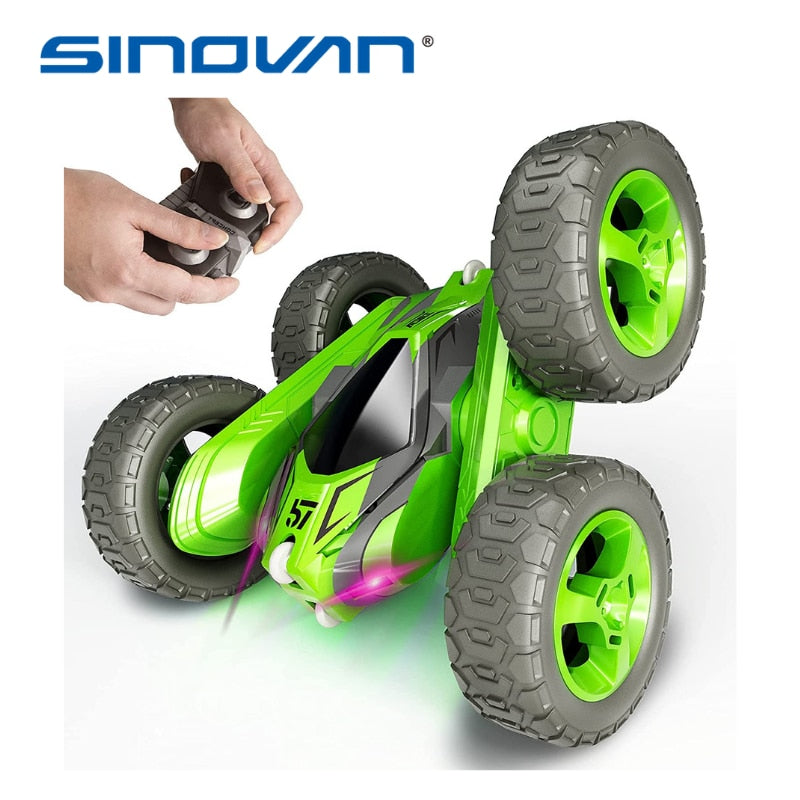 Sinovan RC Stunt Car 2.4G 4CH Drift Deformation Buggy Roll Car Flip 360 Degree Rotating Vehicle Models Remote Control toys