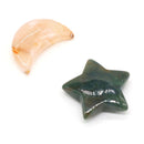 Natural Stone Amethyst Powder Crystal Star Shape Mineral Specimen Gemstone Agate Fish Tank Jewelry Home Decoration Ornaments