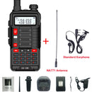 BaoFeng Walkie Talkie UV 10R V2 Two Way CB Radio Transmitter Long Range UV-10R 128CH VHF UHF 136-174Mhz 400-520Mhz Dual Band