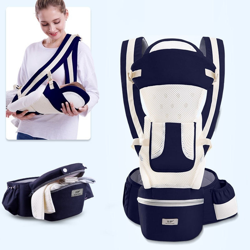 Ergonomischer Babytrage-Rucksack Infant Baby Hipseat Carrier Ergonomischer Känguru-Baby-Tragegurt-Reiserucksack mit Blick nach vorne