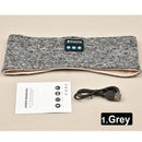 Drahtloses Bluetooth-Musik-Stirnband, Laufsport, elastisches Schweißband, Stirnbänder, schlafende Kopfbedeckung, Kopfhörer, Lautsprecher, Headset