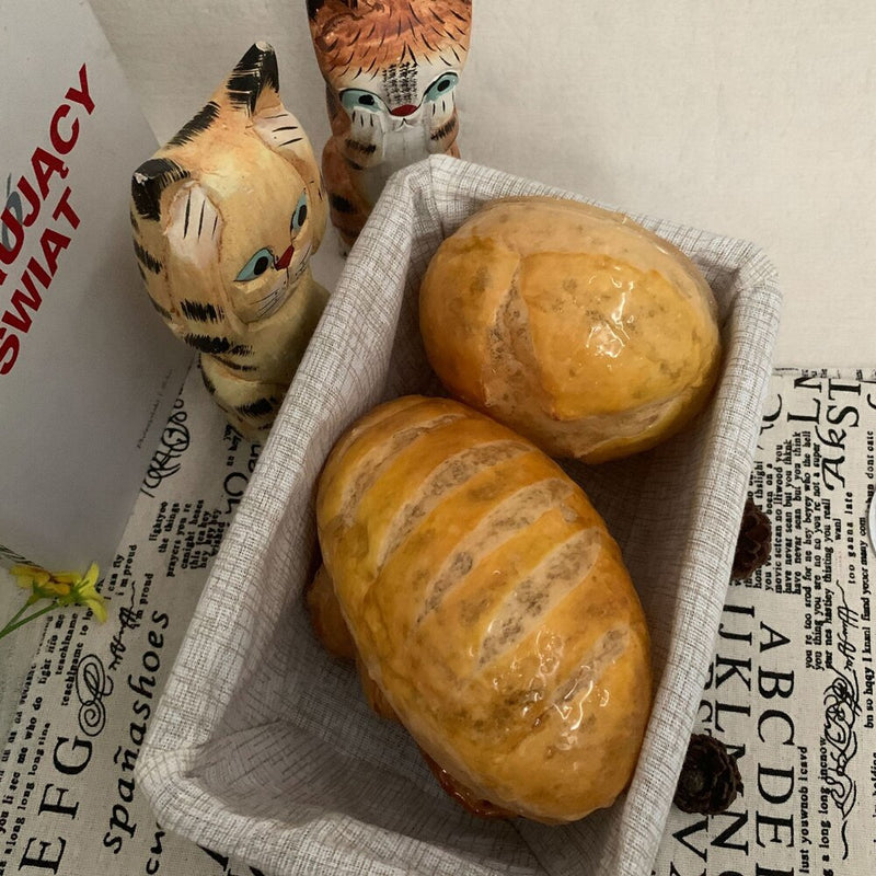 Simulation Bread Croissant LED Night Light Baking Room Bakery Decorations Ornaments Cake Store Showcase Creative Night Lamp