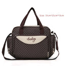 Venta caliente bolsa de pañales paquetes de maternidad bolso de hombro para bebé bolso de viaje para mujer para bebé lactancia mamá bolsa de pañales de maternidad