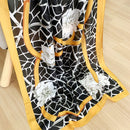 2022 180*90cm Women Scarf Summer Silk Shawl Lady Wrap Soft Female Europe Designer beach bandanna foulard muffler girl pareo