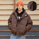 LAPPSTER Men Harajuku Warm Bubble Coat Winter Jacket 2022 Streetwear Solid Black Parkas Man Korean Fashion Puffer Jackets Coats