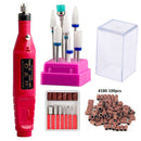 Professional Manicure Machine Electric Nail Drill Bits Accessories Kit Set Diamond Pedicure Mill Milling Cutter for Manicure