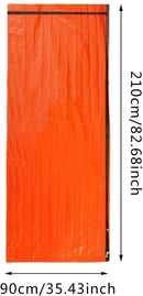 Saco de dormir de supervivencia de emergencia Manta de emergencia térmica impermeable ligera Saco Bivy con bolsa de cordón portátil