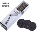 80/120/180 Nagelbeine Bohrer Diamant Pediküre Polierkappe Fuß Kallus Nagelhautschneider Grat Bits Maniküre Zubehör Fräsen