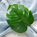 Set of 6 Green Leaf Napkin Rings,Napkin Ring Holders for Formal / Casual, Dining Table Decor,Party Decoration