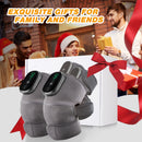 Electric Heating Knee Massager Far Infrared Joint Physiotherapy Elbow Knee Pad Vibration Massage Pain Relief Health Care