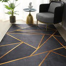 Alfombra geométrica para sala de estar, alfombra de terciopelo, alfombrillas para dormitorio de niños, alfombrillas suaves y esponjosas cuadradas, alfombrilla decorativa para sofá y mesa