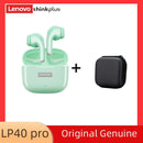 Original Lenovo LP40 Pro TWS Earphones Wireless Bluetooth 5.1 Sport Noise Reduction Headphones Touch Control 250mAH Earphones