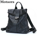 Mochila antirrobo de cuero para mujer, bolsa de viaje para exteriores, Mochila escolar de gran capacidad para niñas, Mochila diaria, Mochila femenina Sac A Dos