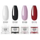 ROSALIND Nail Dipping Powder Set Brush Set Dip French Glitter Shinning Nails 12pcs Manicure Kit Nail Art Acrylic Powder Set