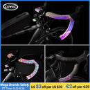 Road Bike Noctilucent Speed Handlebar Tapes Light Reflective Dazzle Cycling Bar Tape PU Leather Colorful Bicycle Fork Grip Tape