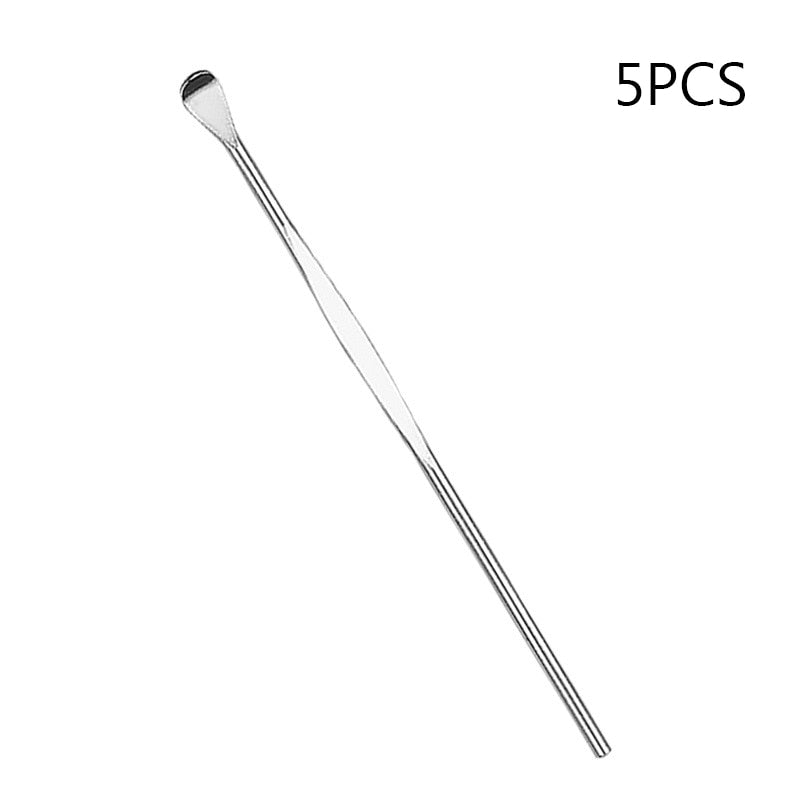 6Pcs/set Ear Wax Pickers Stainless Steel Earpick Wax Remover piercing kit  earwax Curette  Spoon Care Ear Clean Toolear cleaner