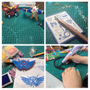 A1A2A3A4 PVC Cutting Mat Board Patchwork For Sewing DIY Leather Craft Tool Kit Double-Sided Self-Repairing Pad Base Plate Punch