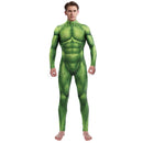 Superhero Bruce Banner Hulk Muscle Tights Jumpsuits Cosplay Costume Men Women Halloween Party Performance Zentai  Bodysuit