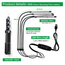 DC5V/12V LED Grow Light USB Phyto Lamp Full Spectrum Fitolampy With Control For Plants Seedlings Flower Indoor Fitolamp Grow Box