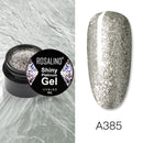 ROSALIND Gel Nail Polish Set Shiny Platinum Nails Art For Manicure Nail Gel Lak UV Colors Top Base Coat Primer Hybrid Varnishes