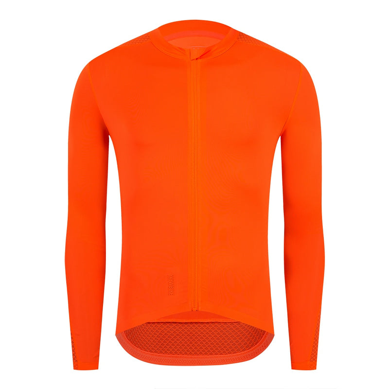 YKYWBIKE 2022 Spring Pro Team cycling Long Sleeve Aero Jersey race bike jersey bicycle slim cycling clothes High Quality