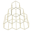 Creative Geometric Wine Rack Metal Simple Household Grape Wine Rack Restaurant Living Room Bar Wine Cabinet Wine Display