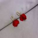 New Sight New Accessories Pierced Geometric Stud Earrings For Women Simple Style Gift Flower Earrings
