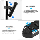 Smart Bike Rücklicht Drahtlose Fernbedienung Warnlampe USB Wiederaufladbares Blinker-Rücklicht mit Hupenfunktion