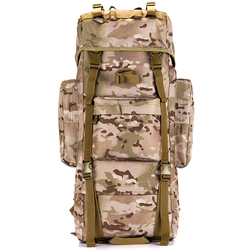 70L Large Capacity Men Backpack Military Backpack High Quality Waterproof Thickened Oxford Backpacks Men&