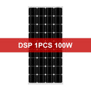 Dokio 18V 100W Rigid Solar Panel China 18V Monocrystalline Silicon Waterproof Solar Panel Charge 12V