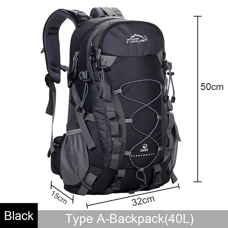 1 Uds bolsa de deporte al aire libre LOCAL LION 40L mochilas bolsa de viaje hombres mochila impermeable mochila