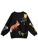 Cartoon Embroidery Sweaters Women&