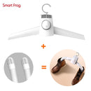 Youpin Smart Frog Secadora de ropa portátil Zapatos eléctricos Tendedero de ropa Perchas Percha de calentador plegable