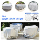 150 sizes Oxford Cloth Furniture Dustproof Cover For Rattan Table Cube Chair Sofa Waterproof Rain Garden Patio Protective Cover