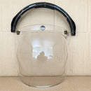 Soman Open Face Helmet Visor Bubble Flip Up Motorcycles Visor Capacete Lens Helmet Accessories BV01