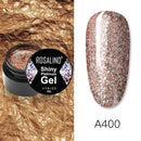 ROSALIND Gel Nail Polish Set Shiny Platinum Nails Art For Manicure Nail Gel Lak UV Colors Top Base Coat Primer Hybrid Varnishes