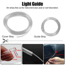 12V 6m LED Strips RGB Car Interior Light Ambient Lamp Decorative Fiber Optic 5 Lens Smart Control Caravan Automotive Accessories