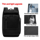 EURCOOL 17 Inch Laptop Backpack For Men Waterproof Functional with USB Charging Backpacks Male Business Men&